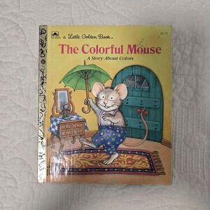Golden Books Little Golden Book The Colorful Mouse Durrell Illustrated